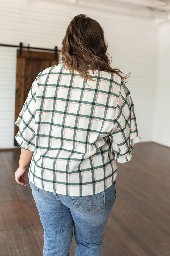 Perfect Picnic Plaid Top - Andree By Unit