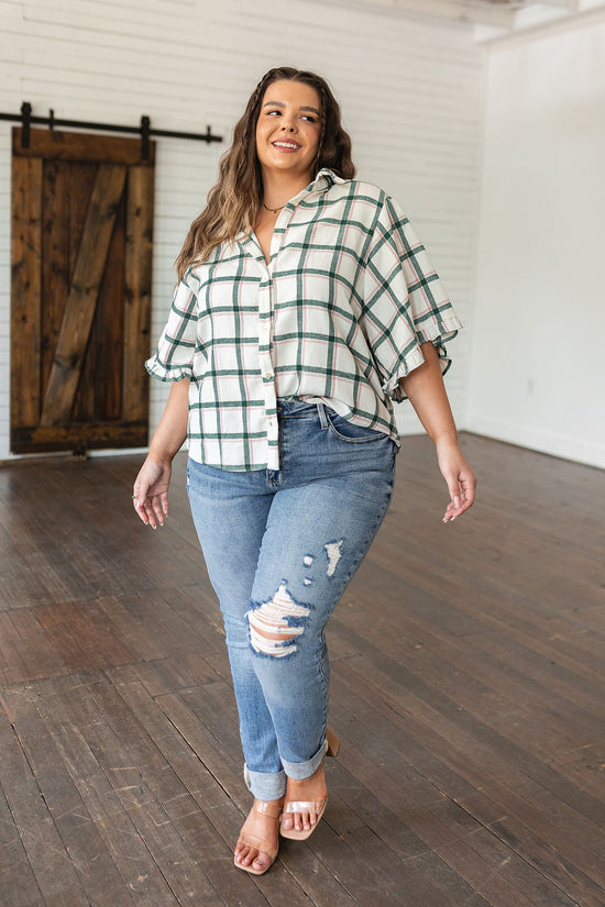 Perfect Picnic Plaid Top - Andree By Unit