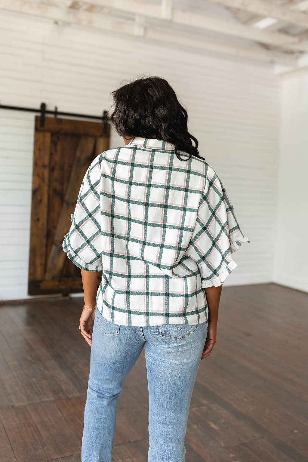 Perfect Picnic Plaid Top - Andree By Unit