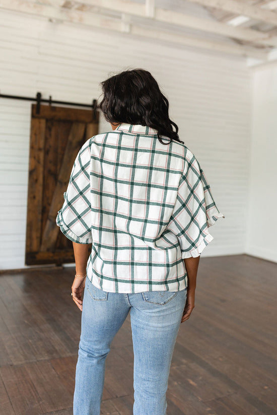 Perfect Picnic Plaid Top - Andree By Unit