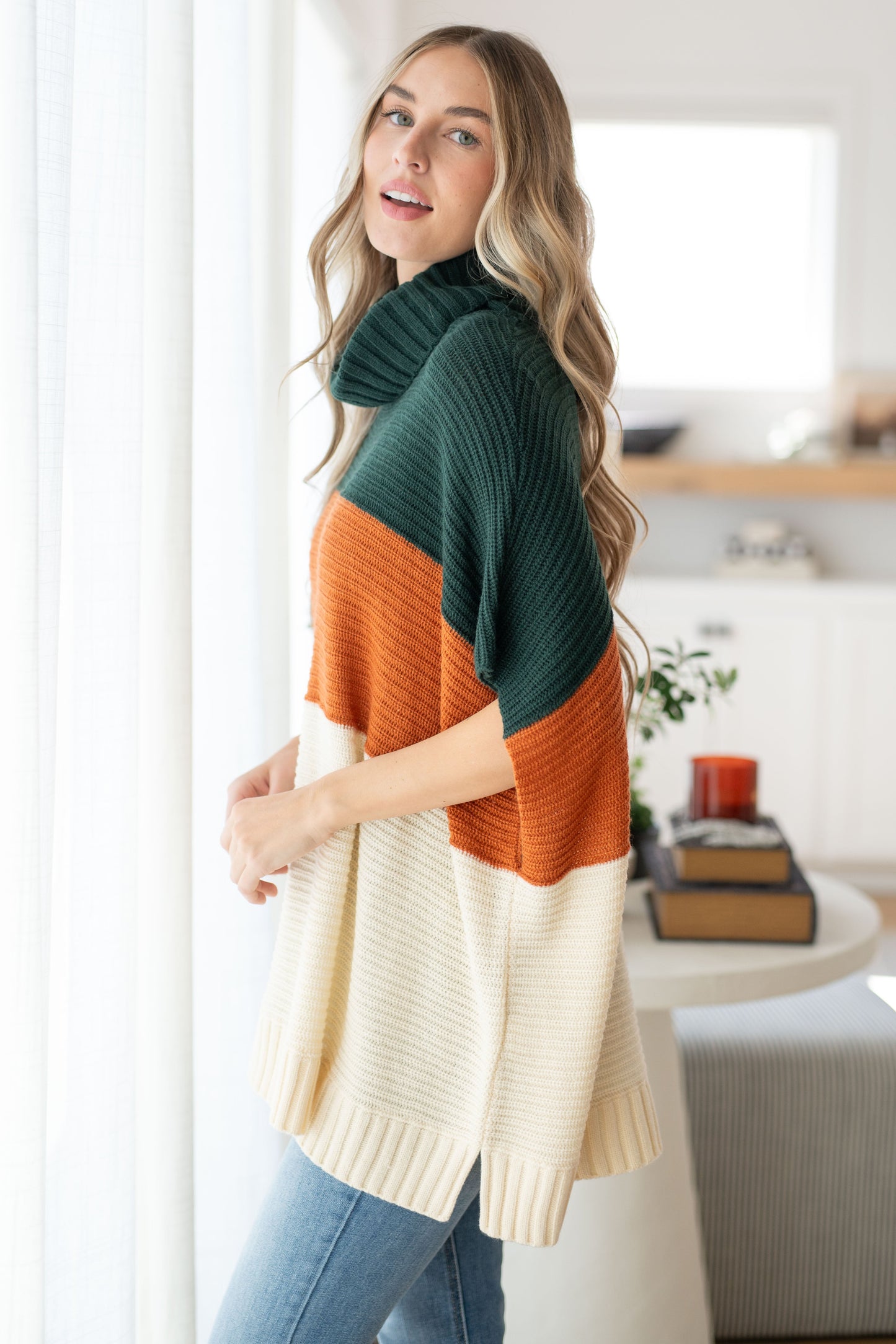 Perfectly Prompted Turtleneck Sweater - Andree By Unit