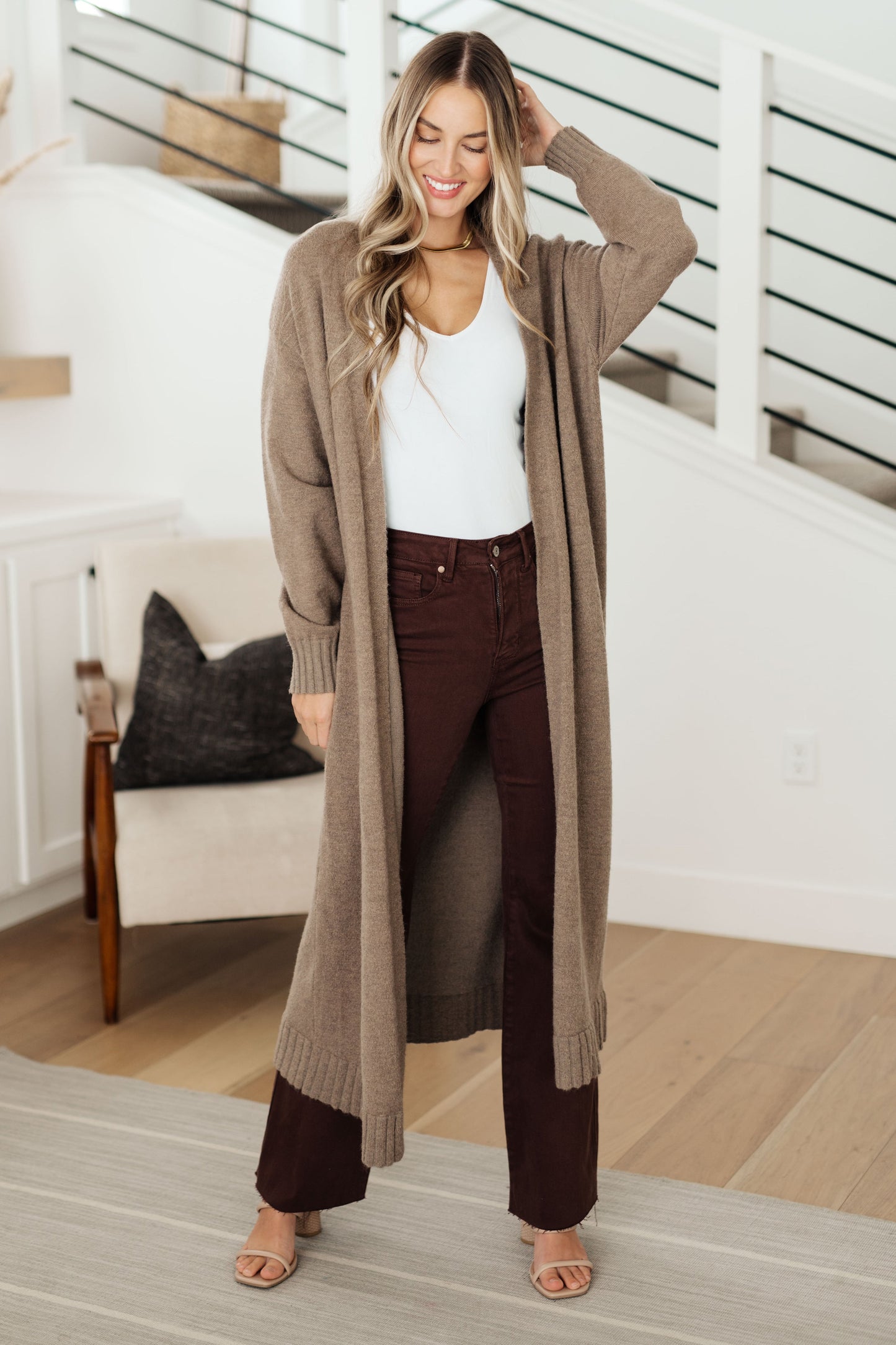 Perfectly Resolved Duster Cardigan - Annie Wear