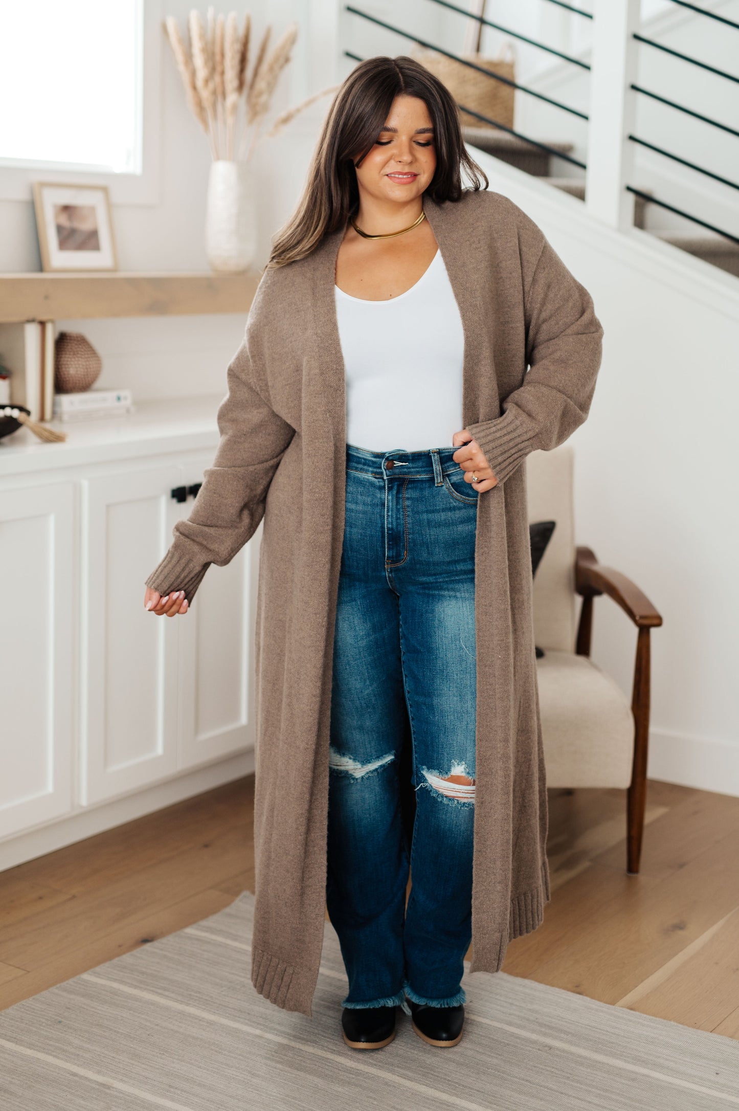 Perfectly Resolved Duster Cardigan - Annie Wear