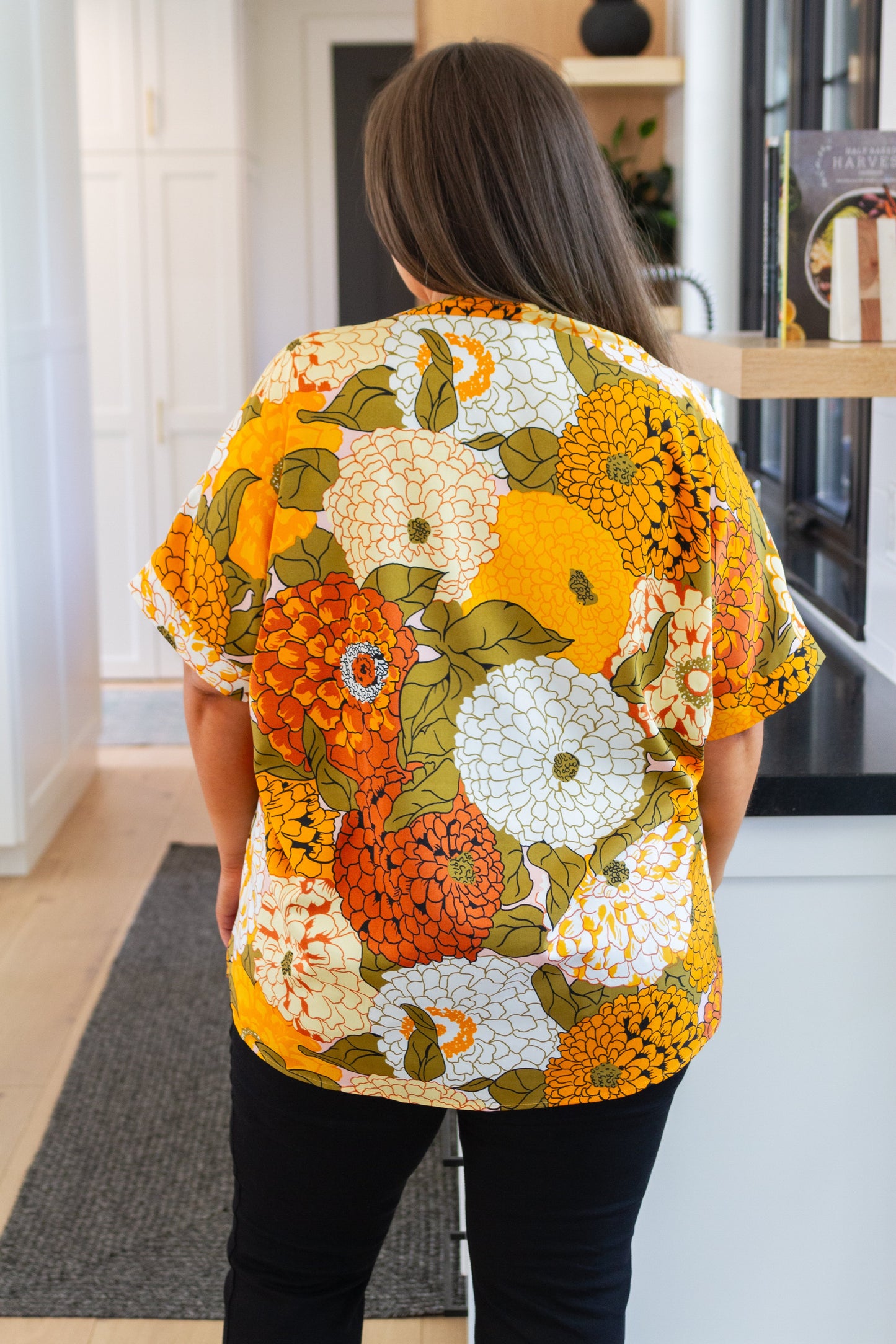 Picking Blooms Blouse in Amber Mix - Jodifl