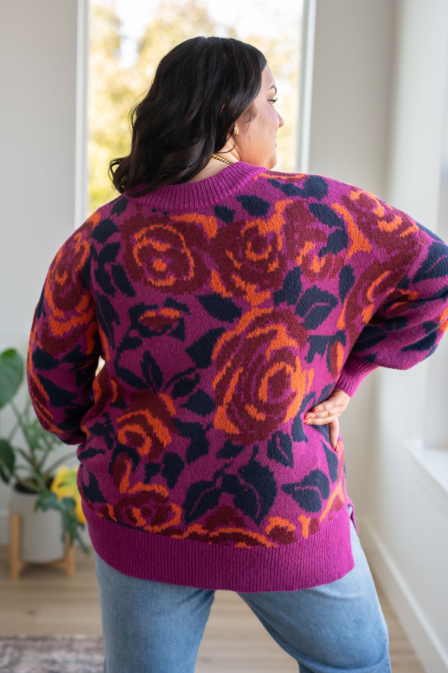 Rosie Posey Floral Sweater - Jodifl