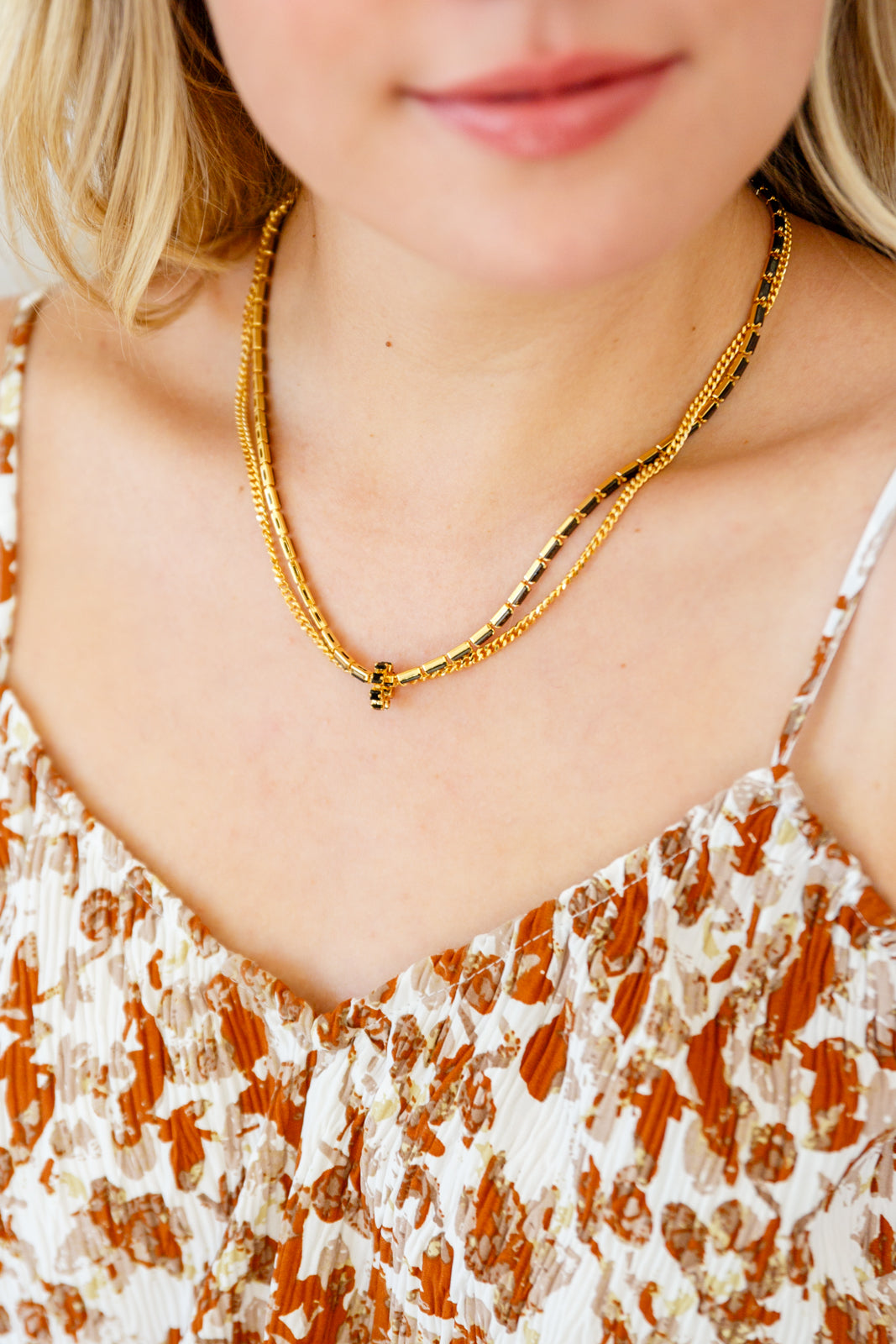 She's Got A Dark Streak Necklace - 18K Gold