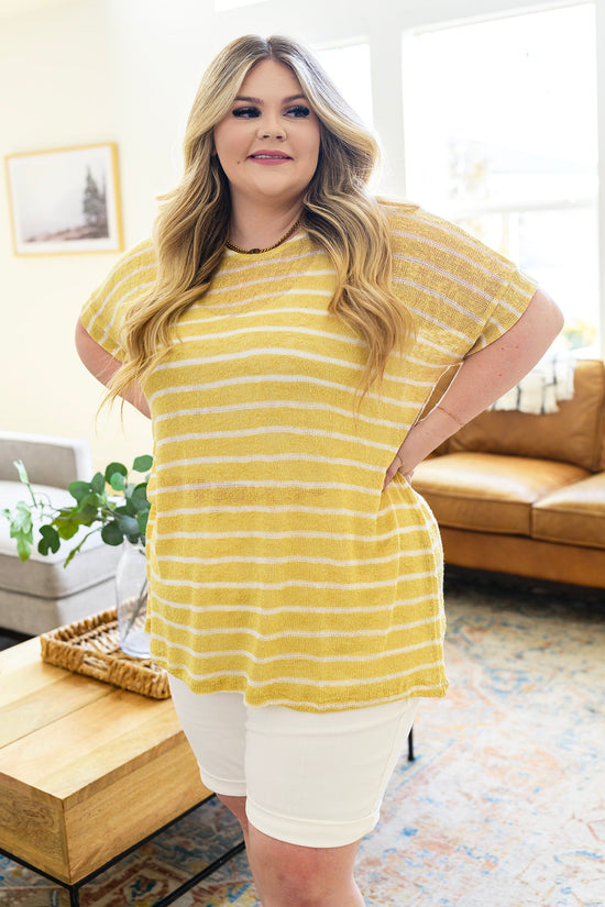 Simply Sweet Striped Top - Mittoshop