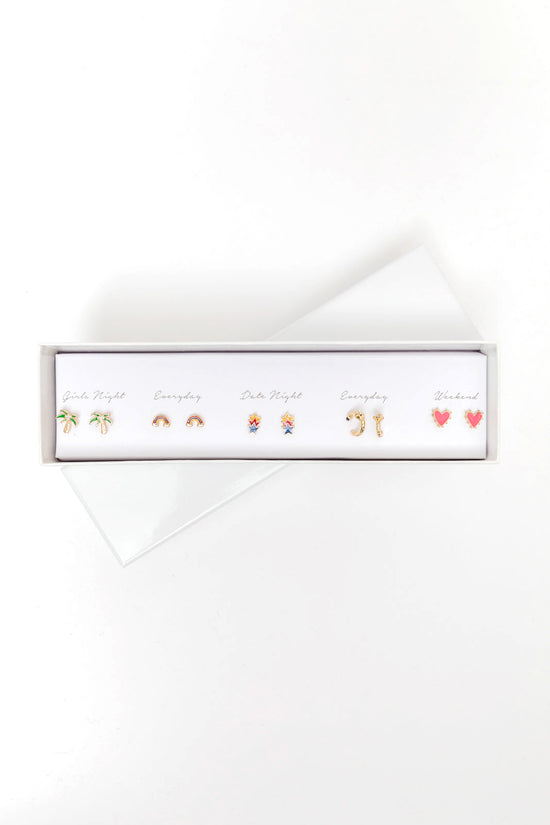 Sunny State Of Mind Boxed Earring Set