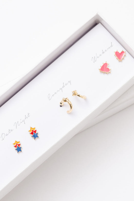 Sunny State Of Mind Boxed Earring Set