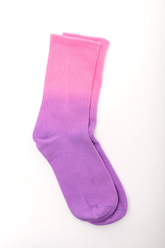 Sweet Socks - Ombre Tie Dye - 2 Color Options!