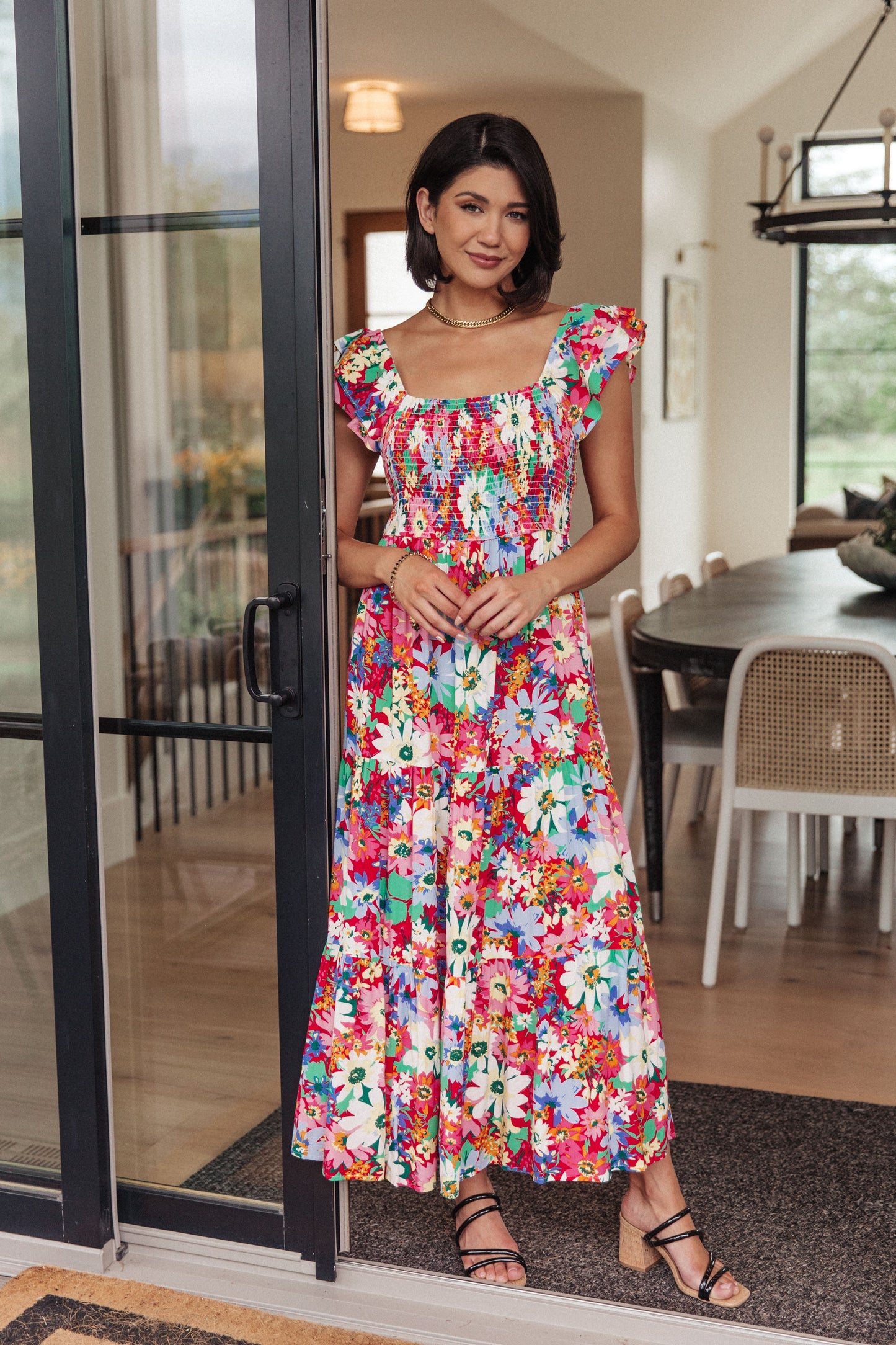 Walk in the Flowers Maxi Dress - Jodifl