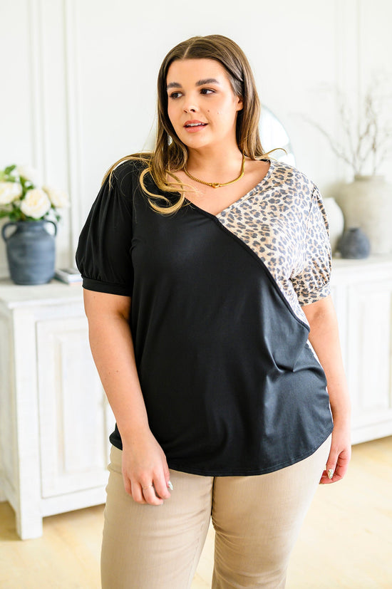 Wild Surprise V-Neck Top - Haptics